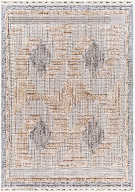 Alfombra tejida a máquina Zaragoza ZRZ-2306 de 1,52 m x 2,13 m