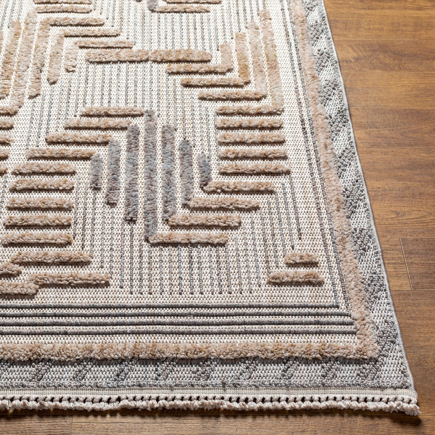 Alfombra tejida a máquina Zaragoza ZRZ-2306 de 1,52 m x 2,13 m