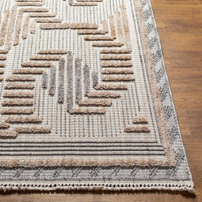 Alfombra tejida a máquina Zaragoza ZRZ-2306 de 1,52 m x 2,13 m