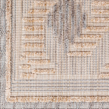 Alfombra tejida a máquina Zaragoza ZRZ-2306 de 1,52 m x 2,13 m