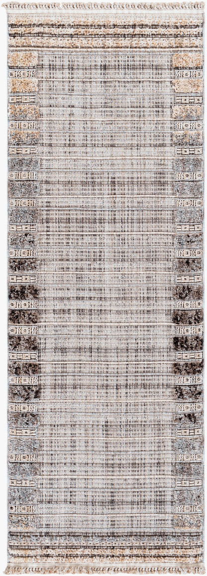 Zaragoza ZRZ-2308 7ft Runner Machine Woven Runner Rug