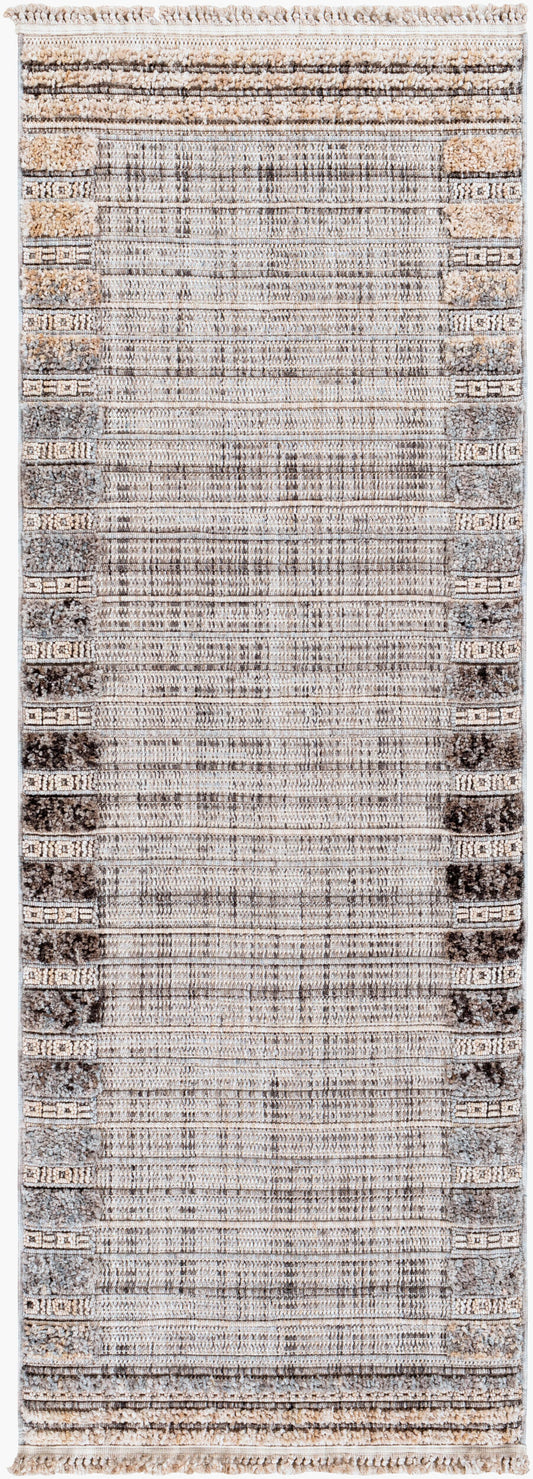Zaragoza ZRZ-2308 7ft Runner Machine Woven Runner Rug