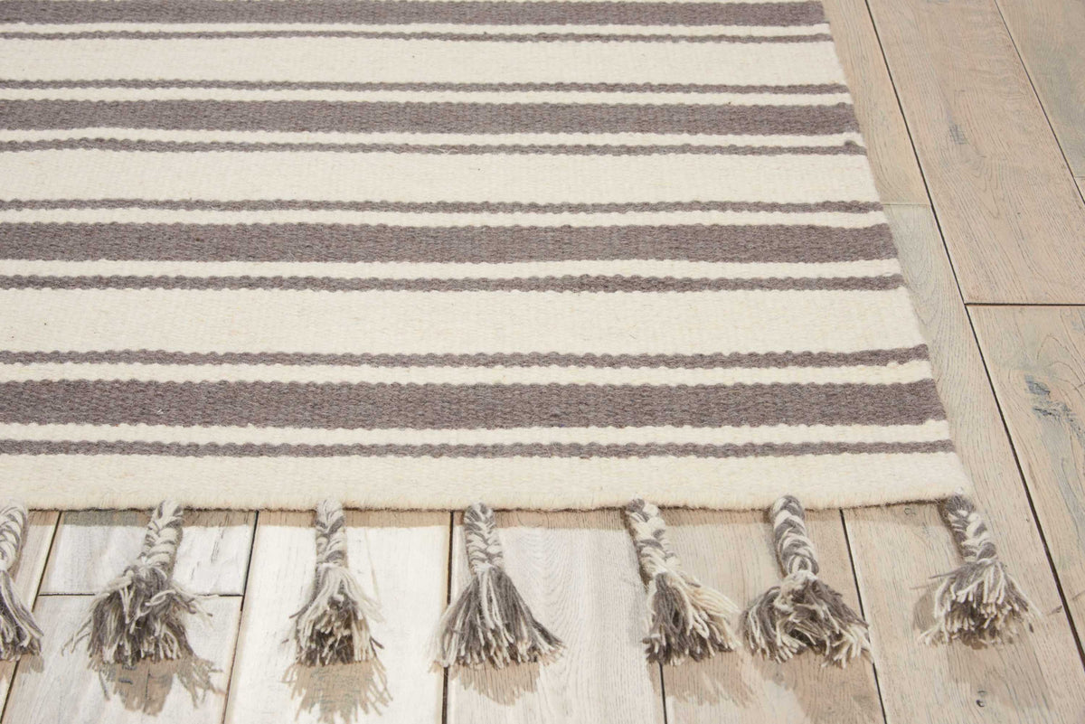 Rio Vista DST01 Ivory/Grey Woven Rug