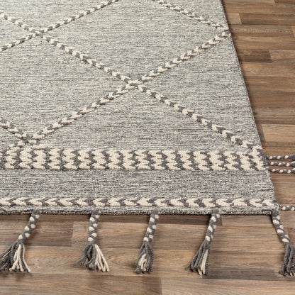 Zanafi Tassels ZTS-2306 2' x 3' Handmade Wool Accent Rug
