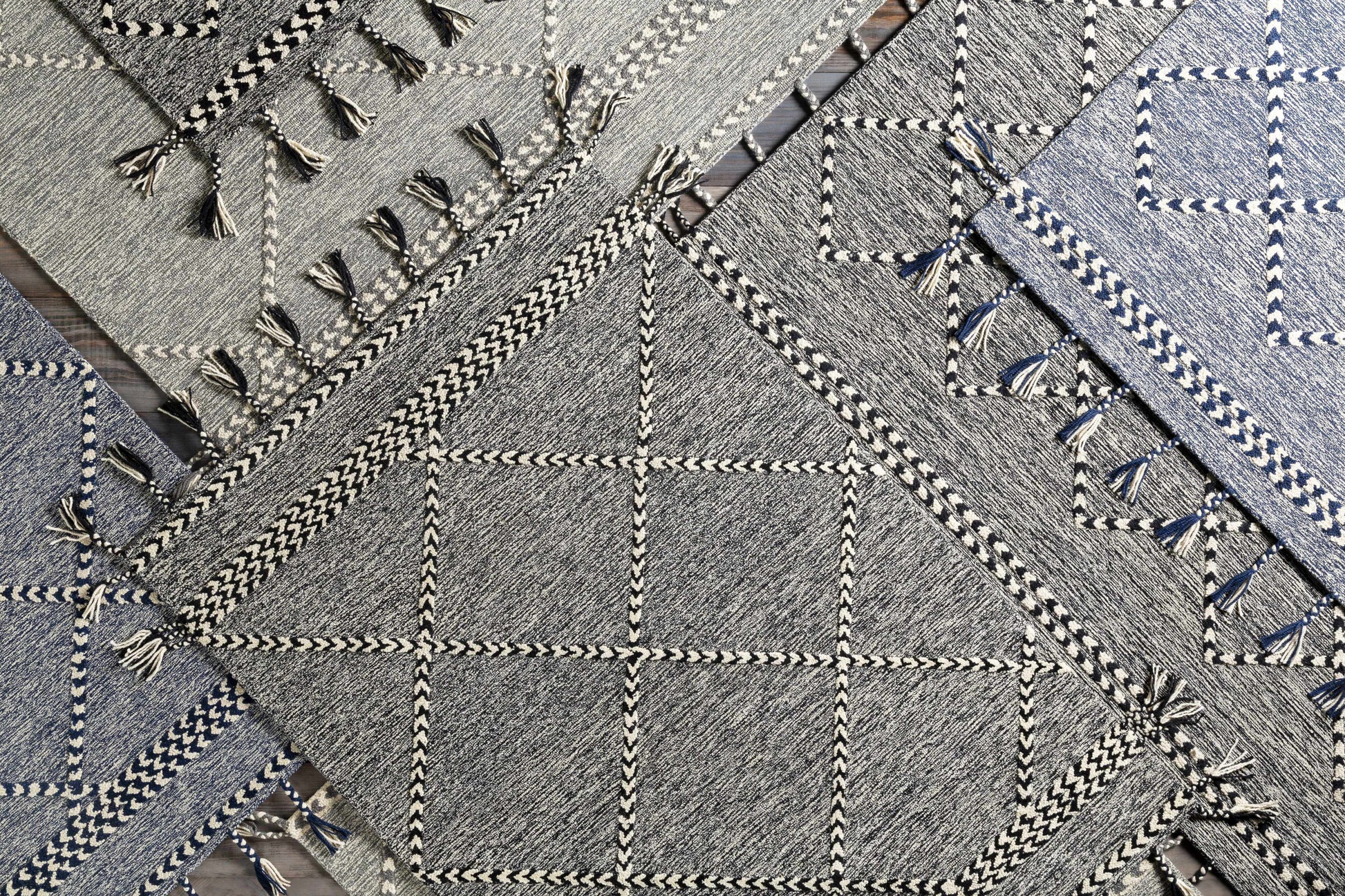 Zanafi Tassels ZTS-2307 Hand Tufted Rug