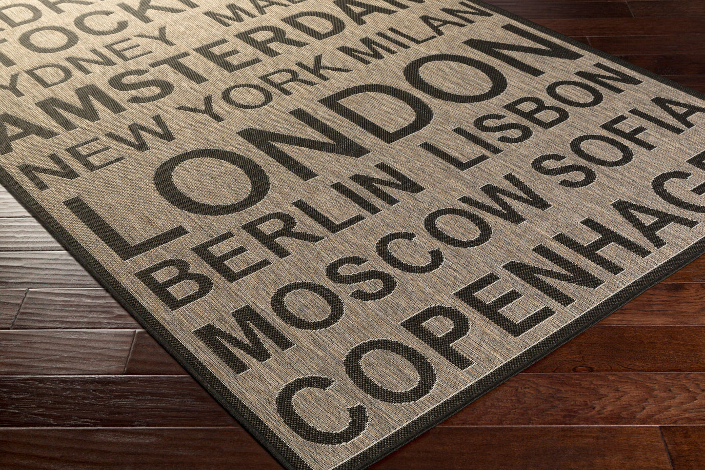 Zanzibar ZZB-1023 9' x 12' Machine Woven Indoor/Outdoor Area Rug